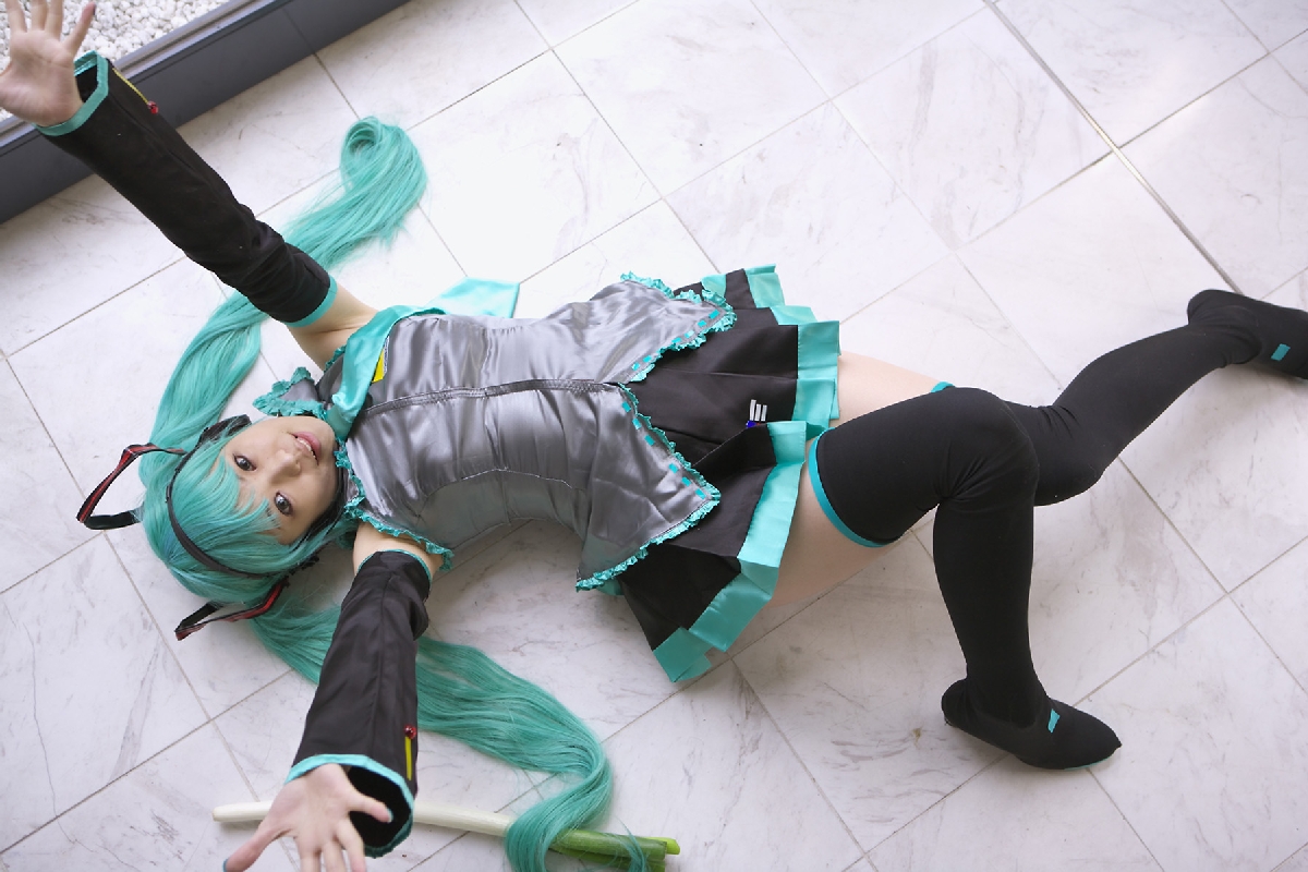 [Cosplay] Vocaloid - Sexy Hatsune Mike(9)